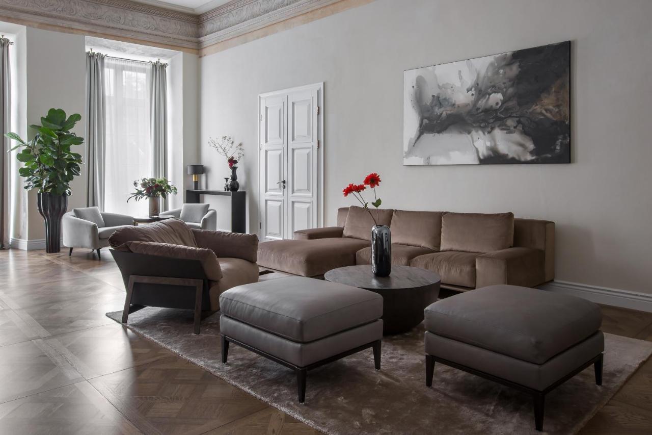 Hotel Pacai, Vilnius, A Member Of Design Hotels Bagian luar foto 3D rendering of a living room